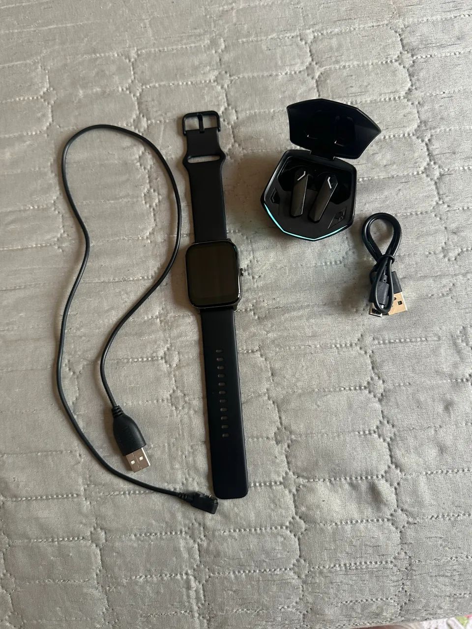 Relógio + fone de ouvido  - Foto 4
