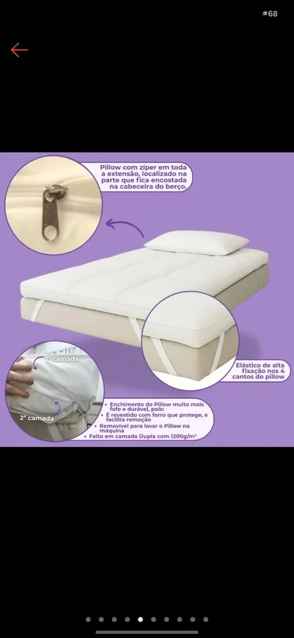 Pillow top cama casal - Foto 3