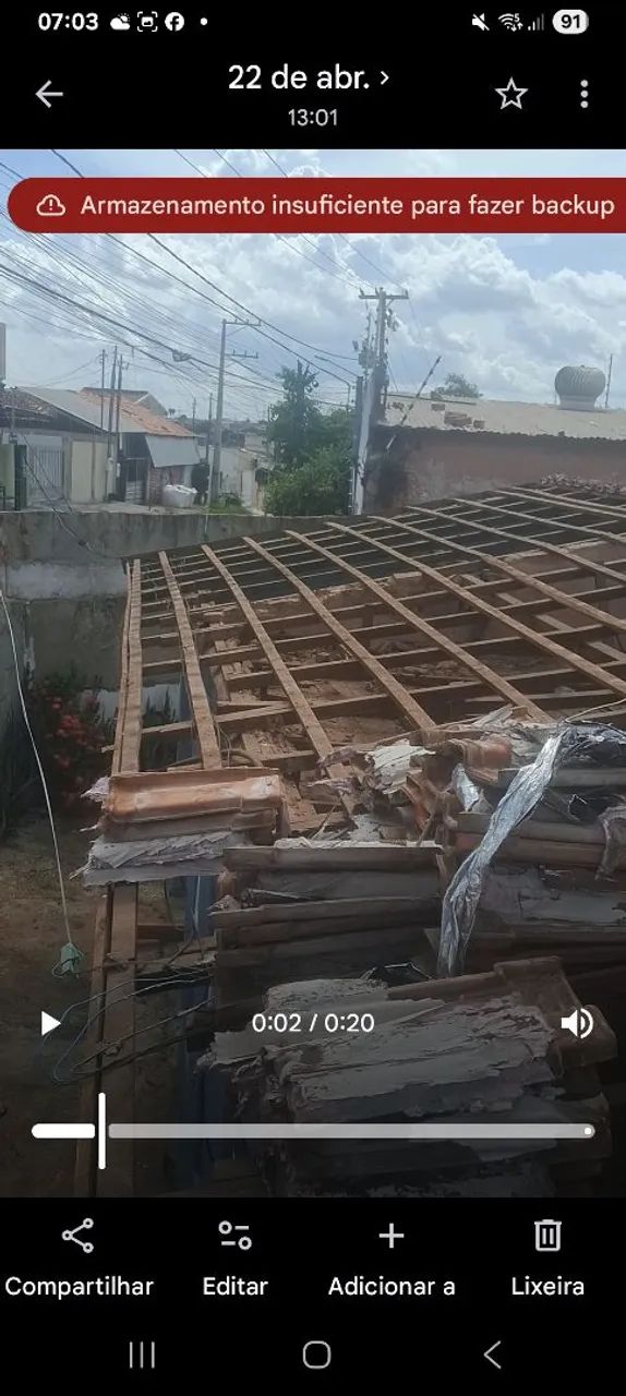 Trabalhamos com reforma de telhado manutenção  e substituição - Foto 4