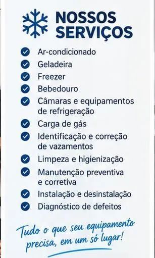 SERVIÇOS DE REFRIGERAÇÃO - Foto 2