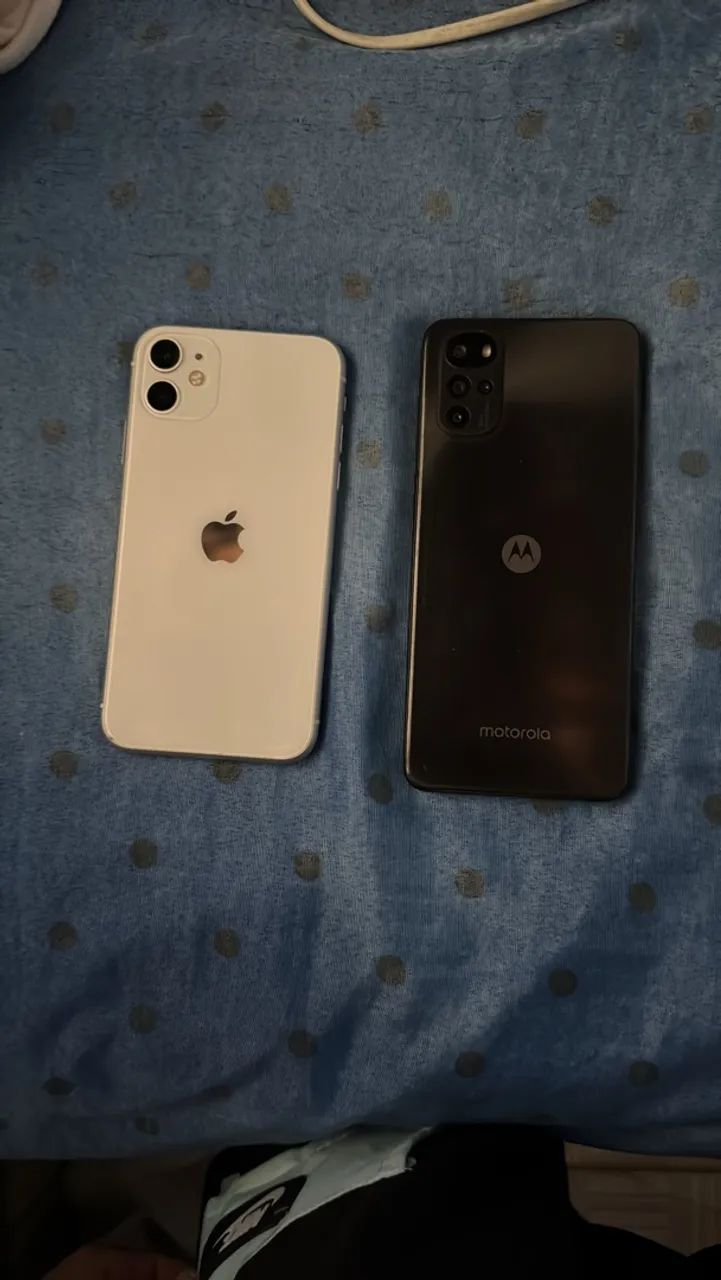 iPhone 11 e moto g