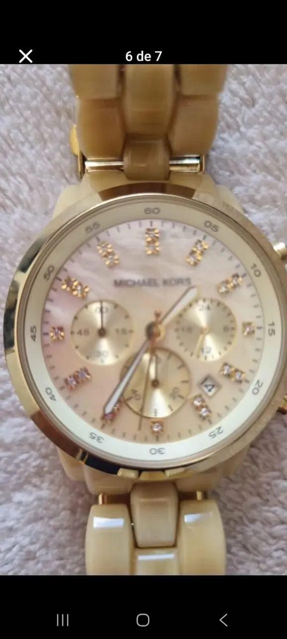 Relógio Michael Kors madre pérola - Foto 3