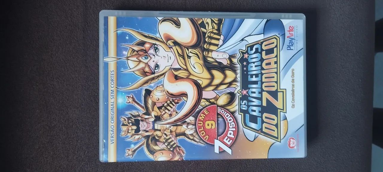 DVD Box, Os Cavaleiros do Zodíaco - DVD, Blu-Ray e Vídeo Cassete