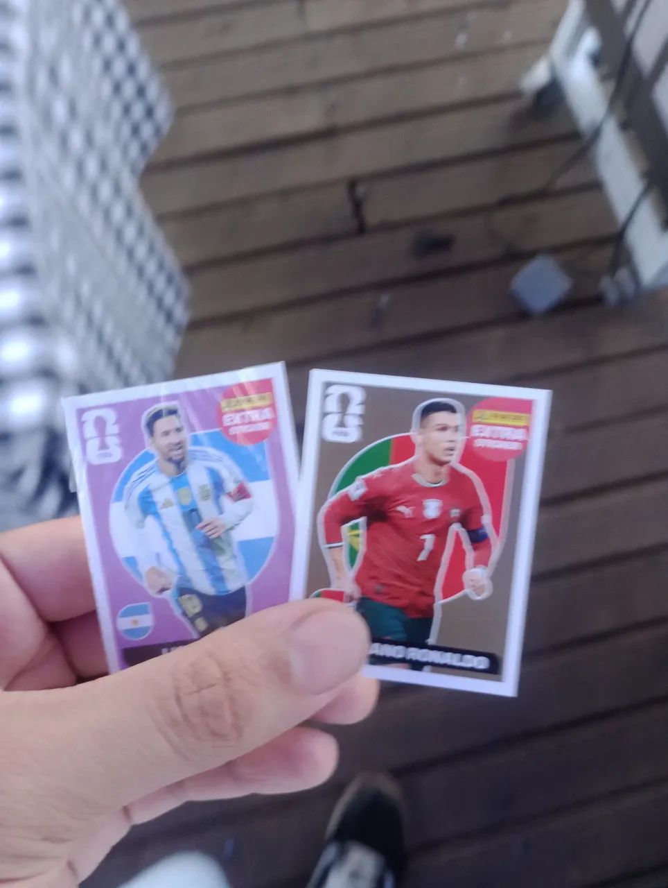 Vendo CR7 e Messi legend