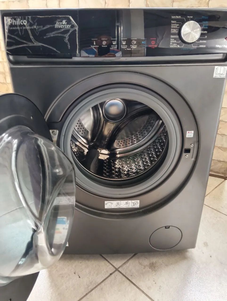 Lavadora e secadora Philco PLS11T - Foto 2