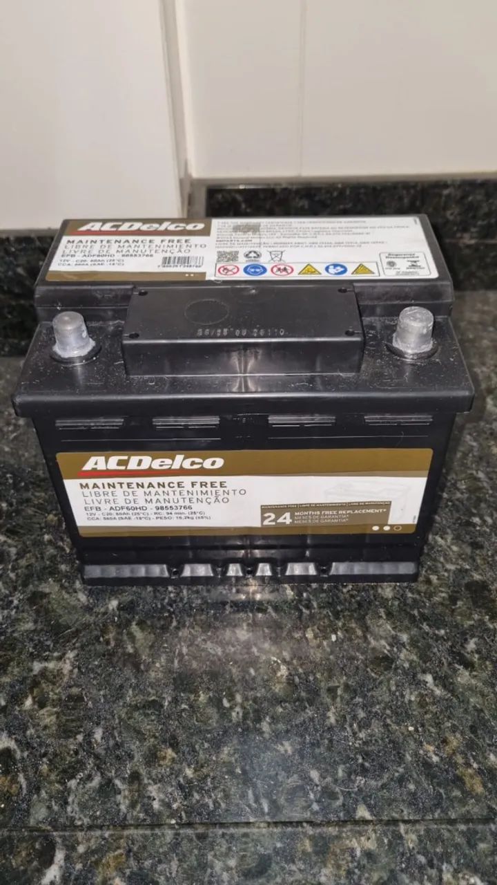 Bateria Acdelco 60ah EFB