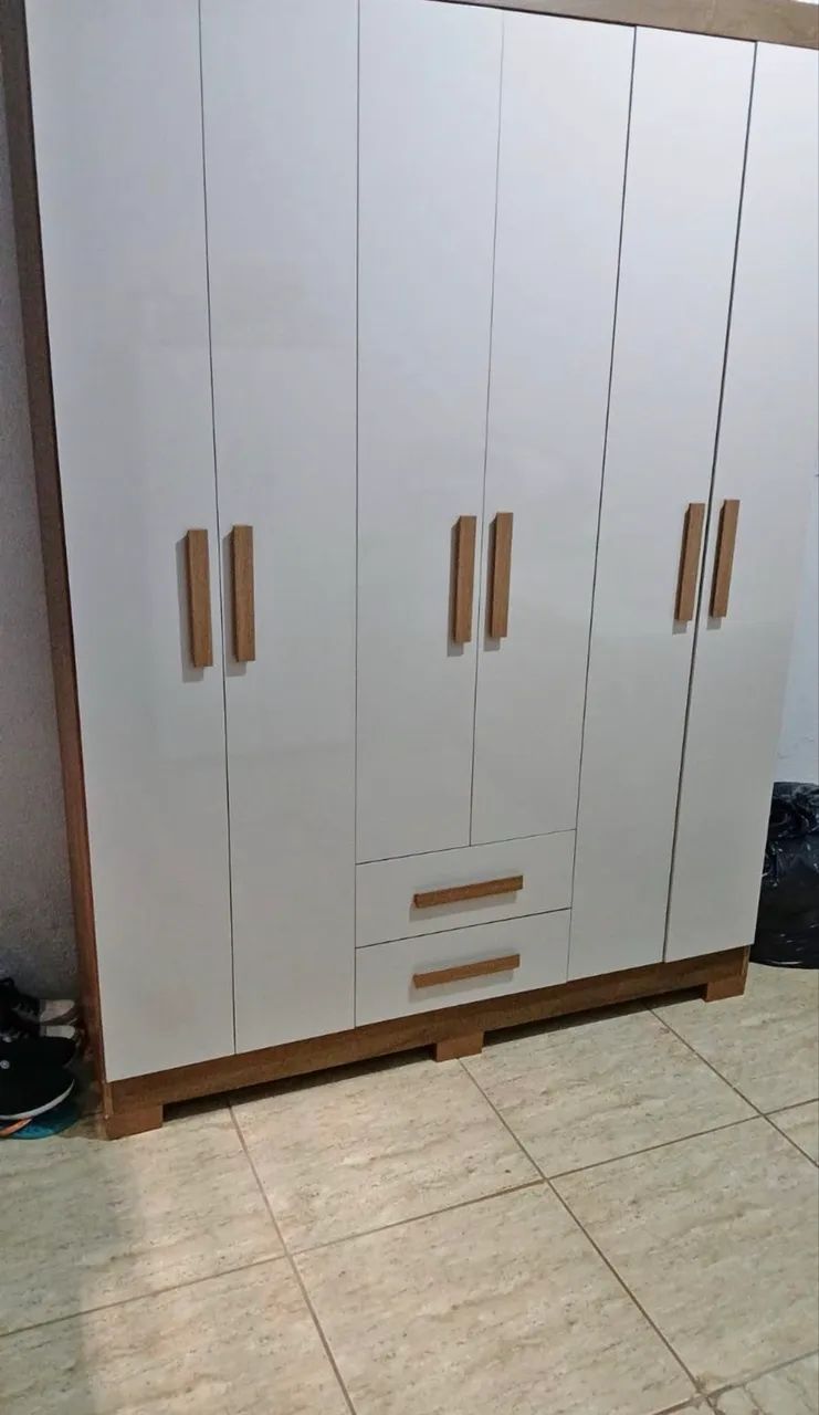 Guarda roupa 6p 2g São Luís 