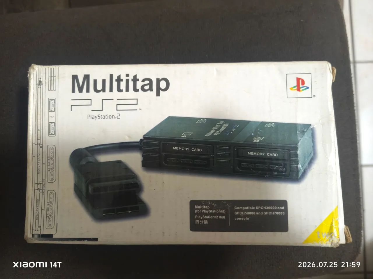 Multipap PS2 4 controles