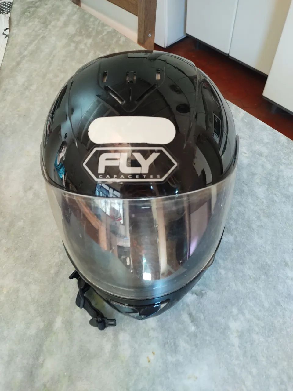 Capacete de moto Fly - Tam 56 - Foto 3