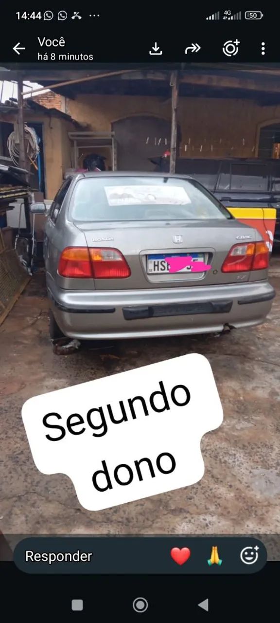 Honda Civic Civic Sedan EX 1.6 16V Mec. 4p (nacion.) 2000