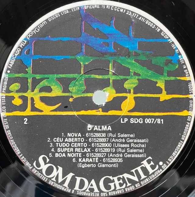 LP DAlma - DAlma (1o disco) (1981) - Vinil (1a prensagem) - Foto 4