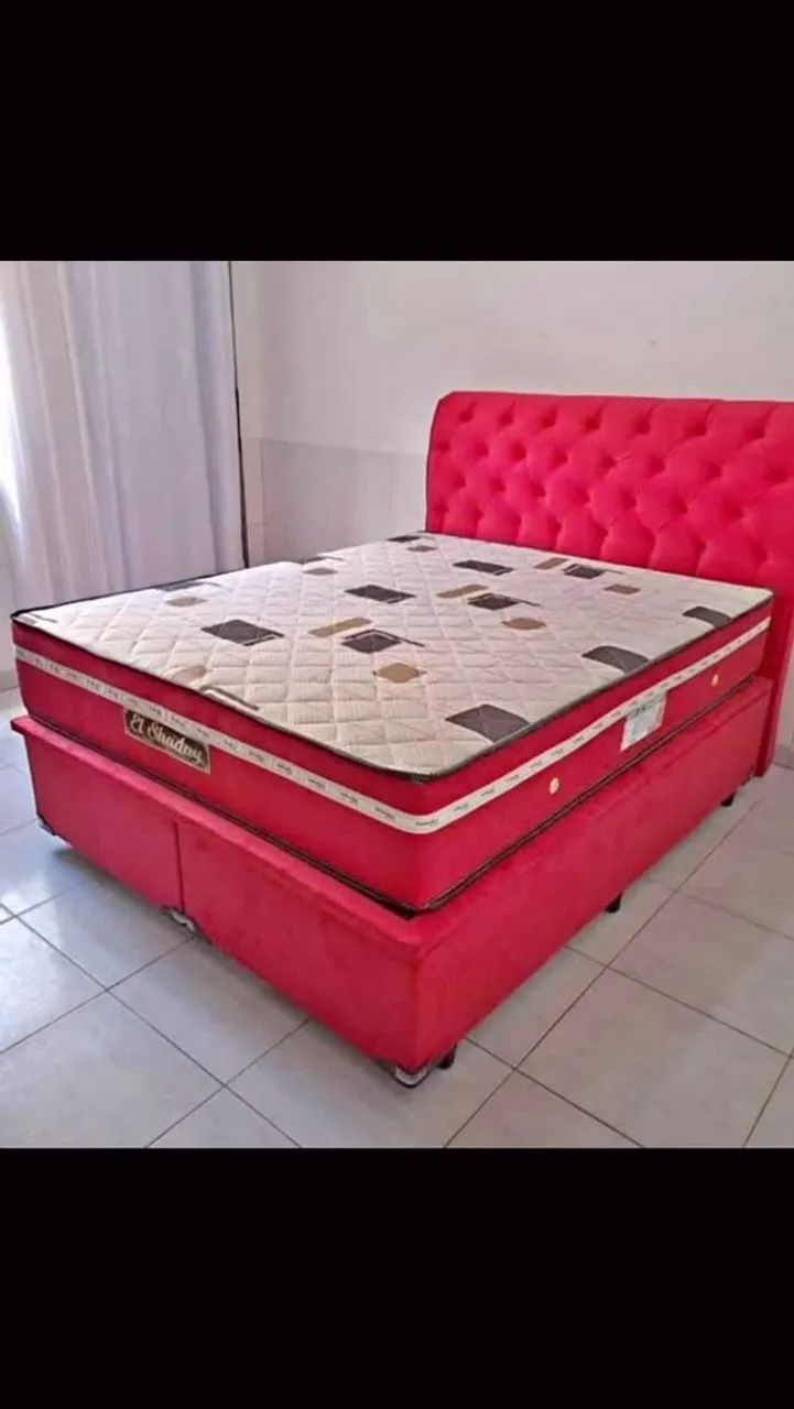 Cama Box Casal com qualidade reconhecida e entrega rápida em Goiânia! - Foto 2