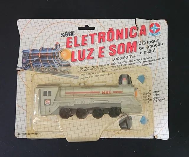 Série Luz e Som Estrela - Locomotiva Cinza
