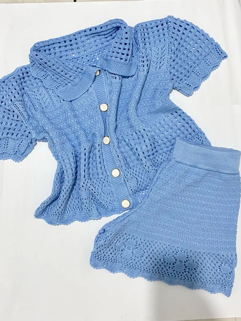 Conjunto tricô 