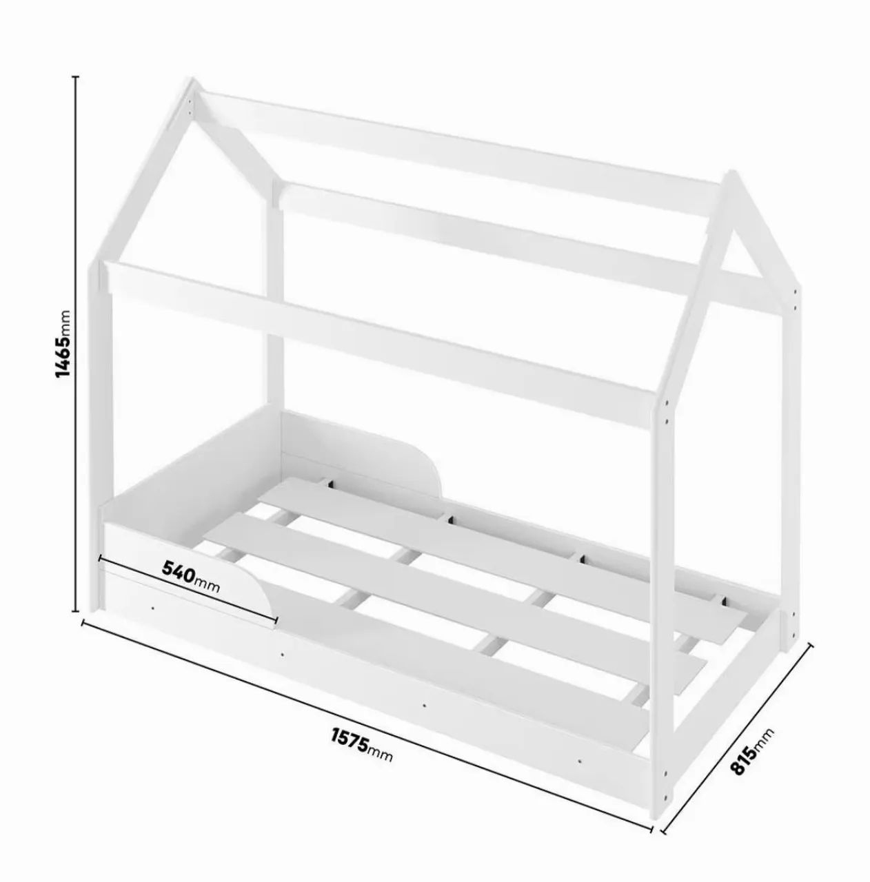 Cama para menina tipo castelo  - Foto 5