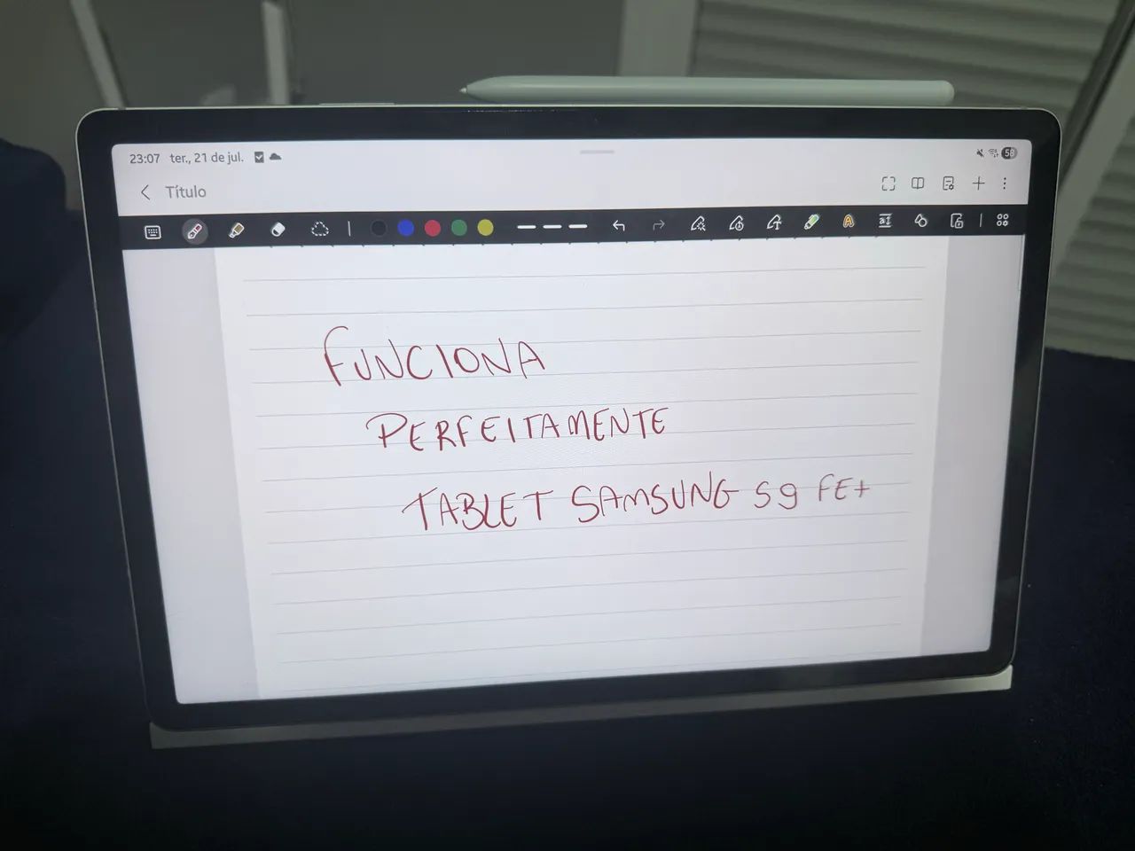 Tablet S9 FE+ - Foto 4