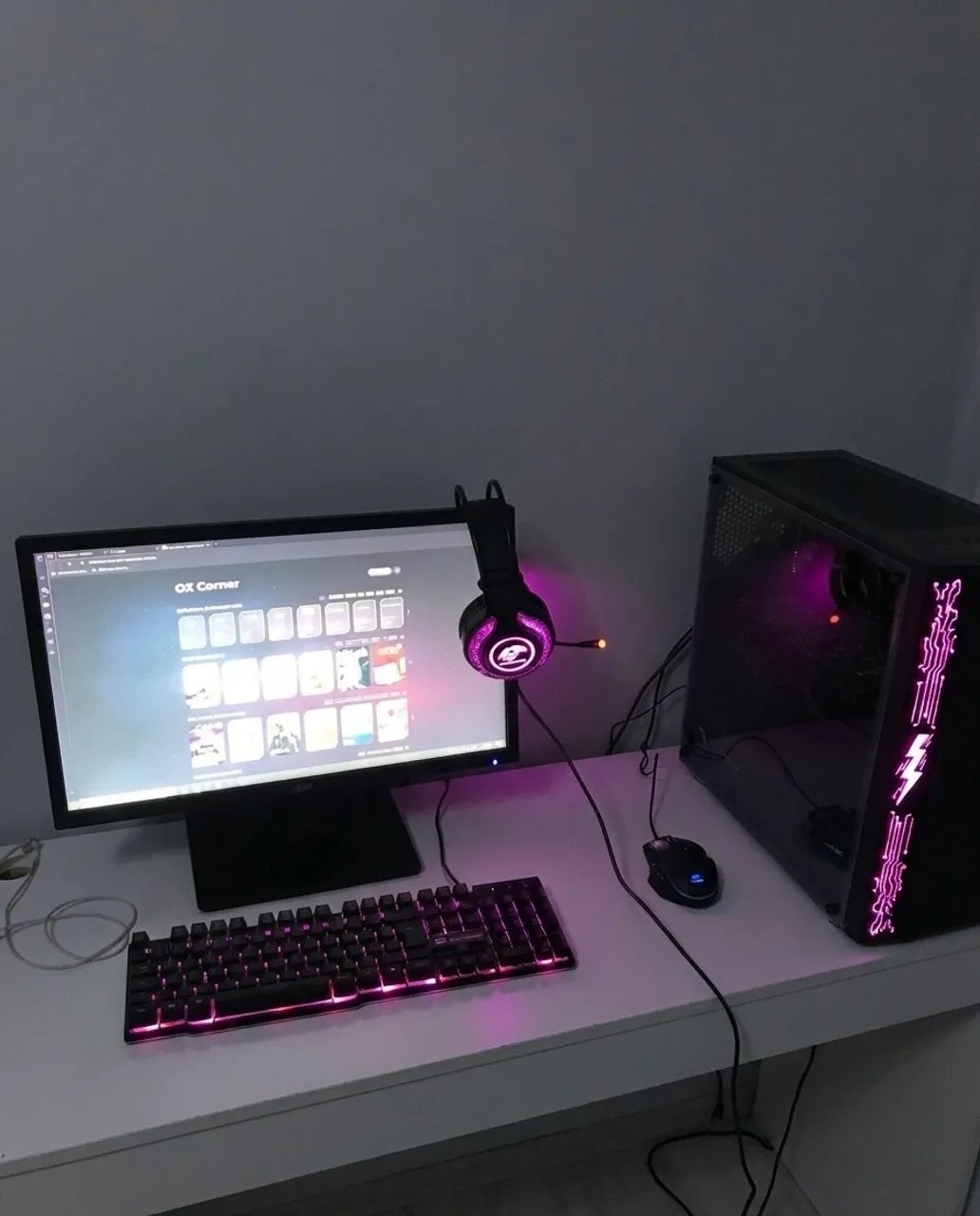 Computador Gamer + Monitor