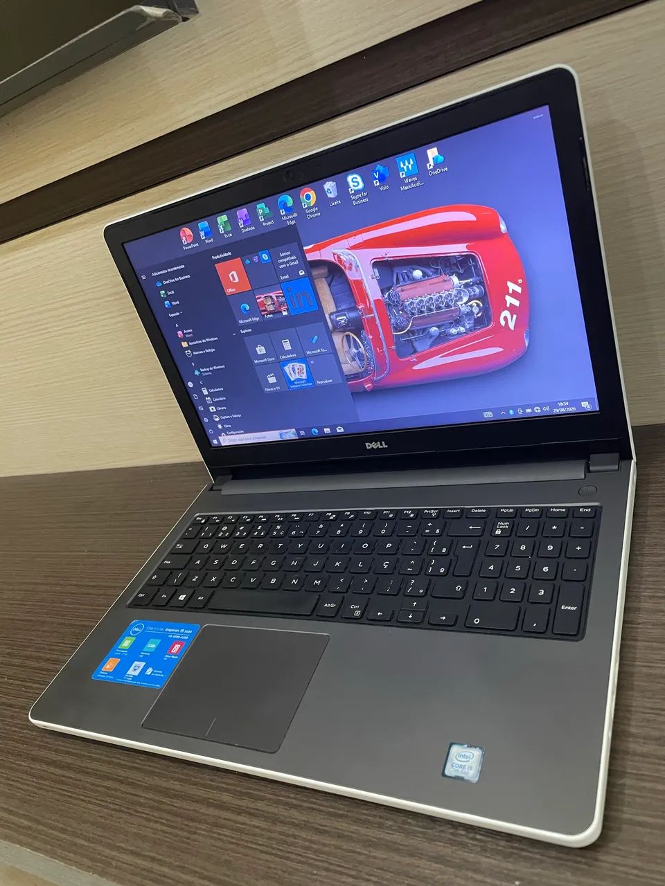 Vendo  Notebook Dell Inspiron i5-7ª Geração com SSD - Foto 2