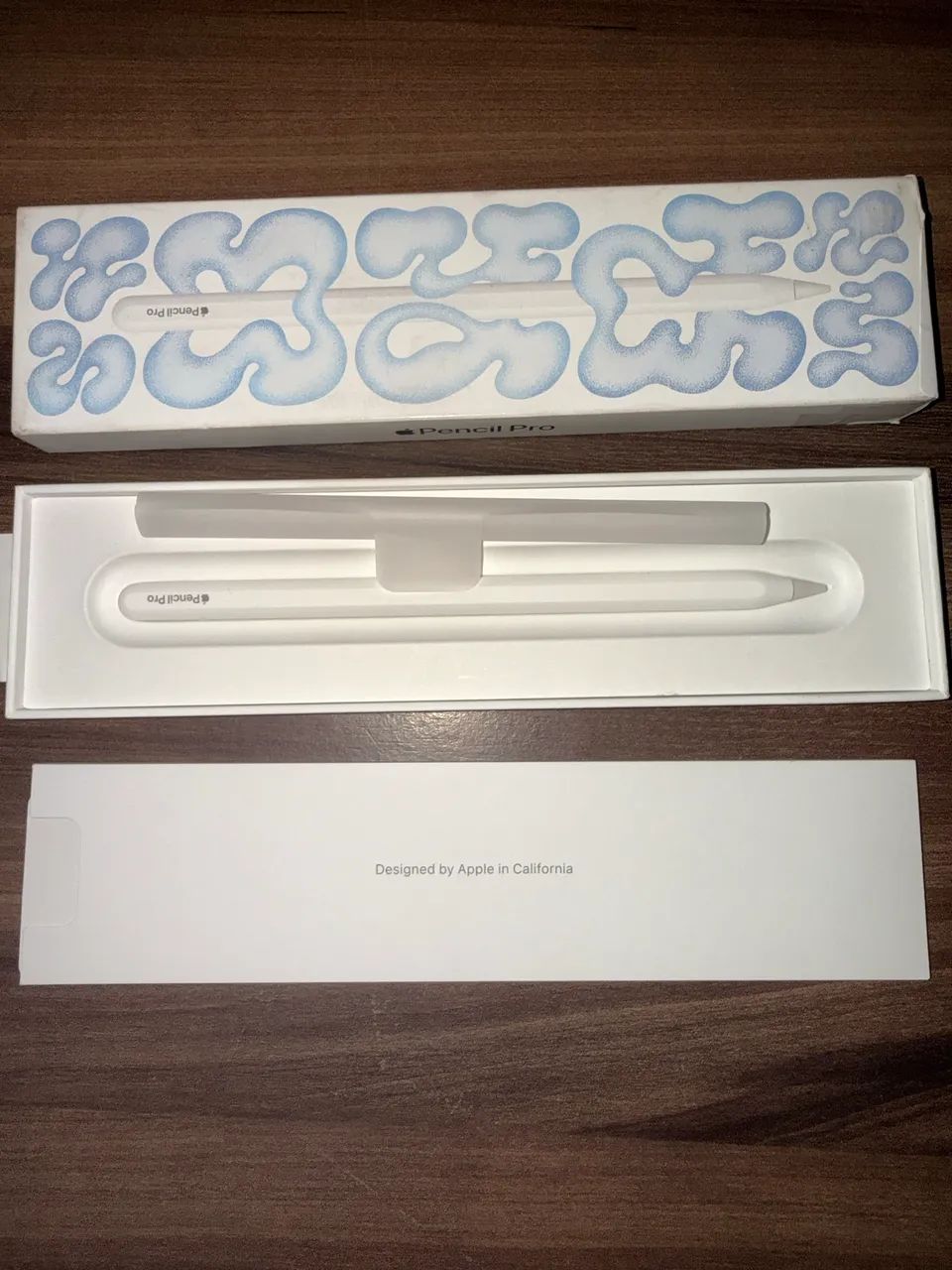 Apple Pencil Pro (CAIXA AZUL EDIÇÃO LIMITADA RARA) - NOVO