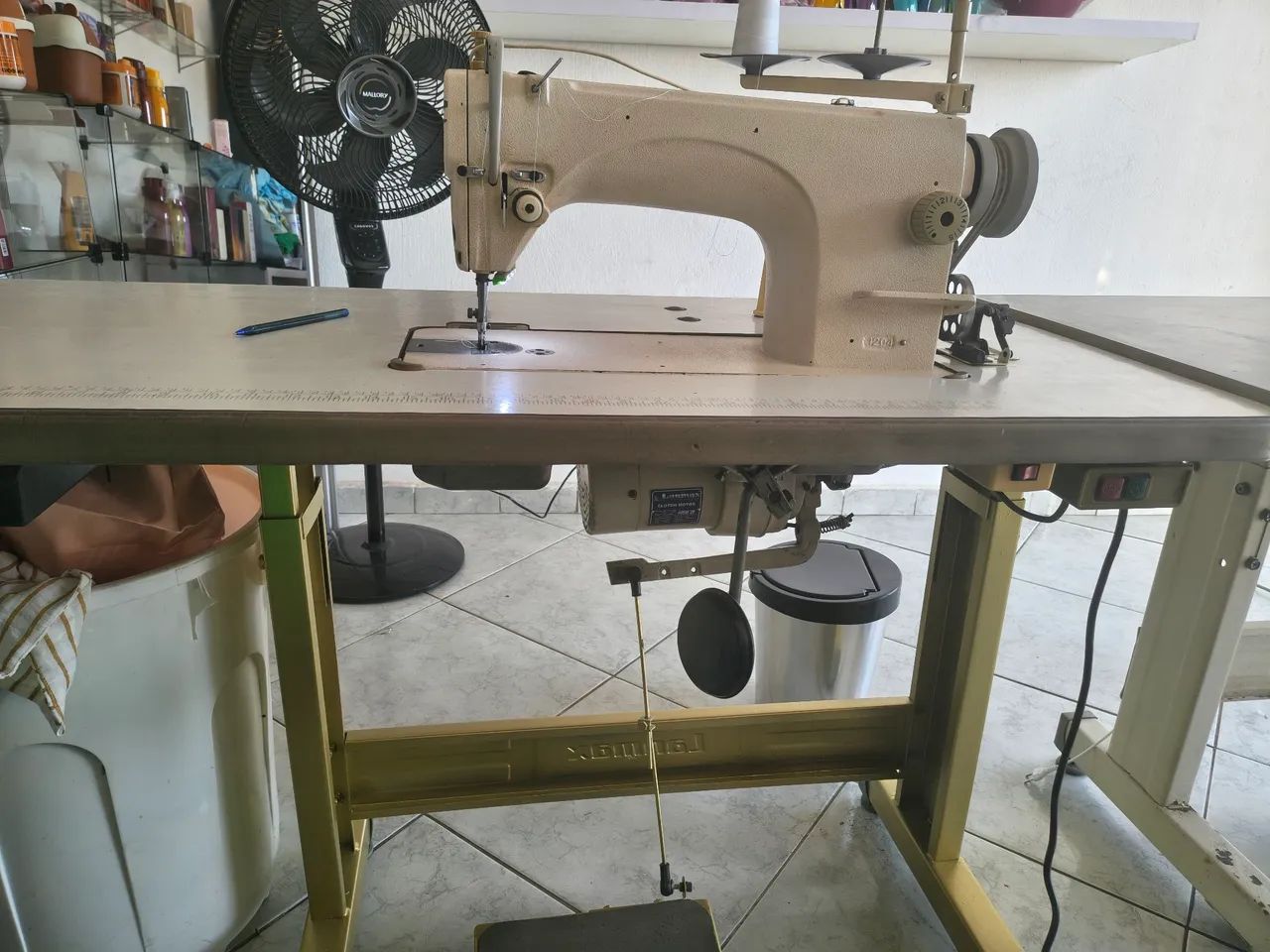 Máquina reta industrial     - Foto 3