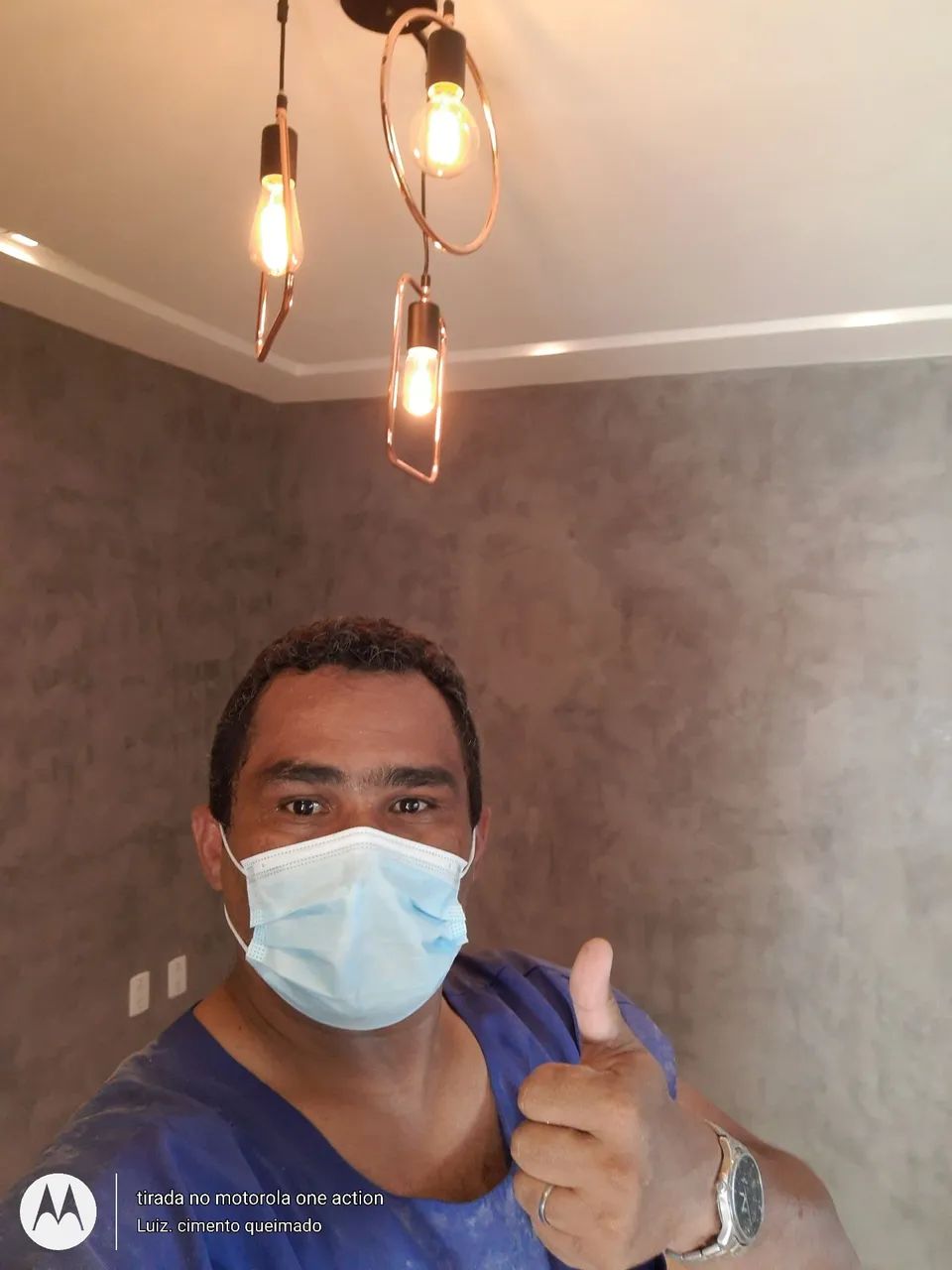 cimento queimado efeito - Foto 4