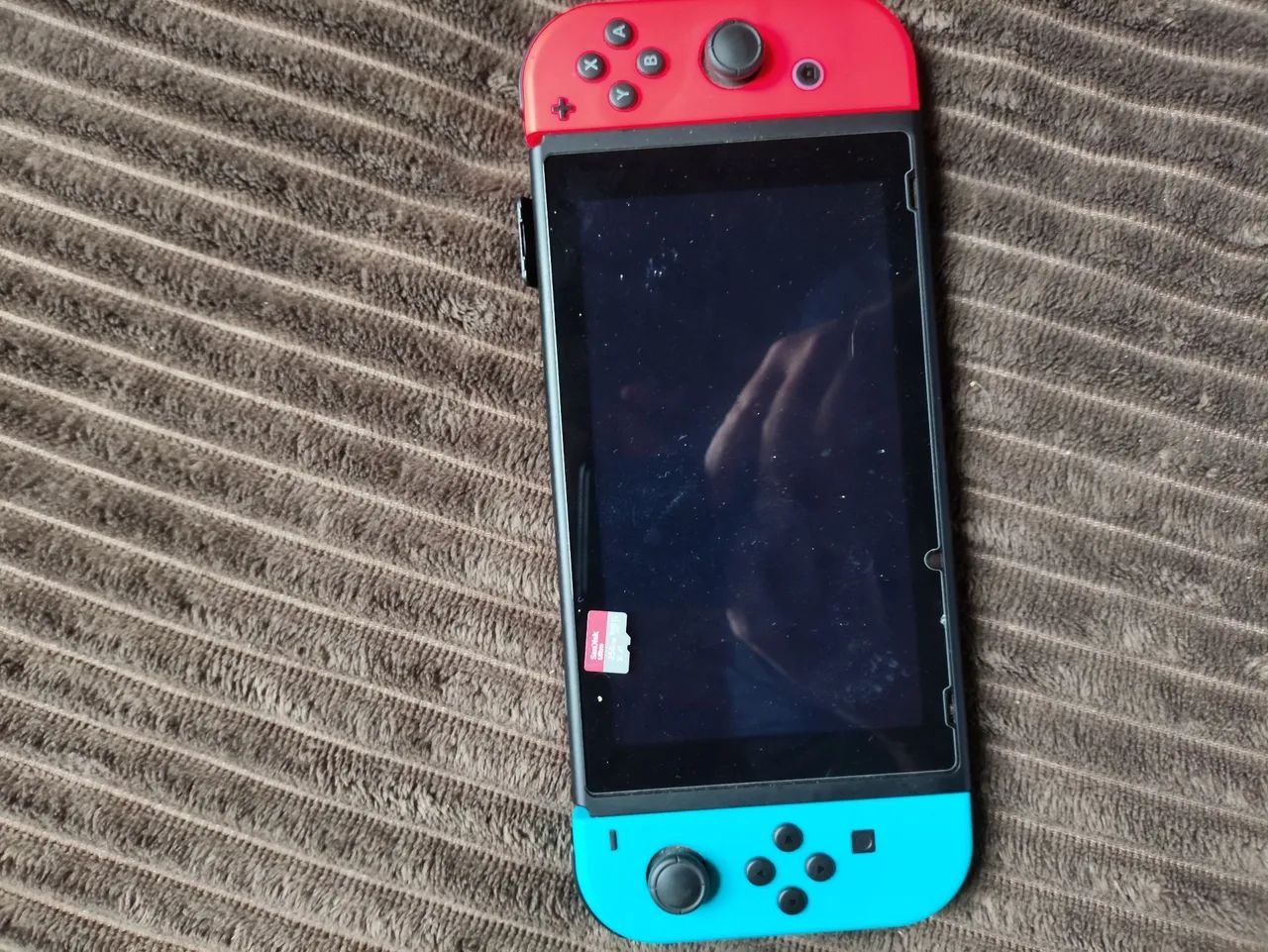 Console do Nintendo switcher 