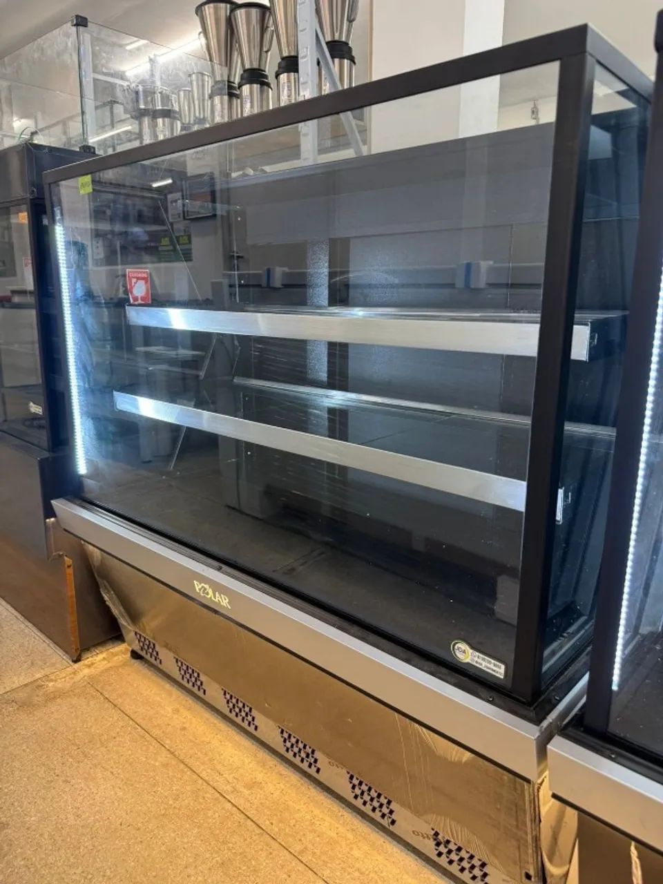 balcão natural vitrine - marca polar refrigeração - lançamento linha sete 7 
