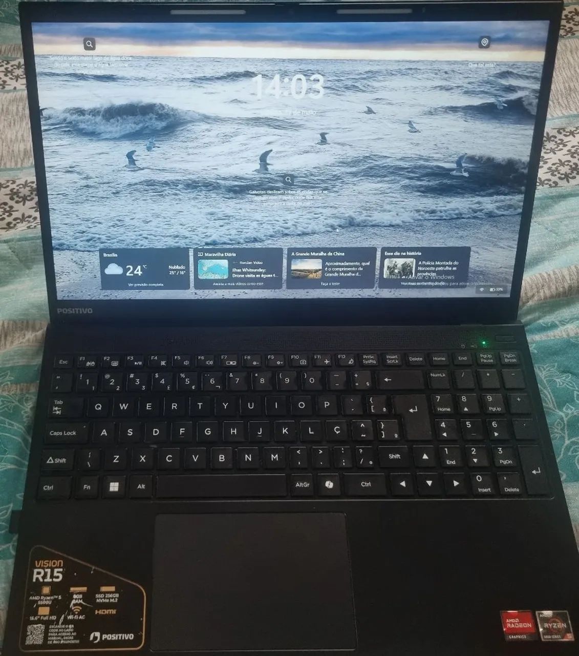 Positivo Vision R15 - 16 GB RAM - Notebooks - Samambaia Sul