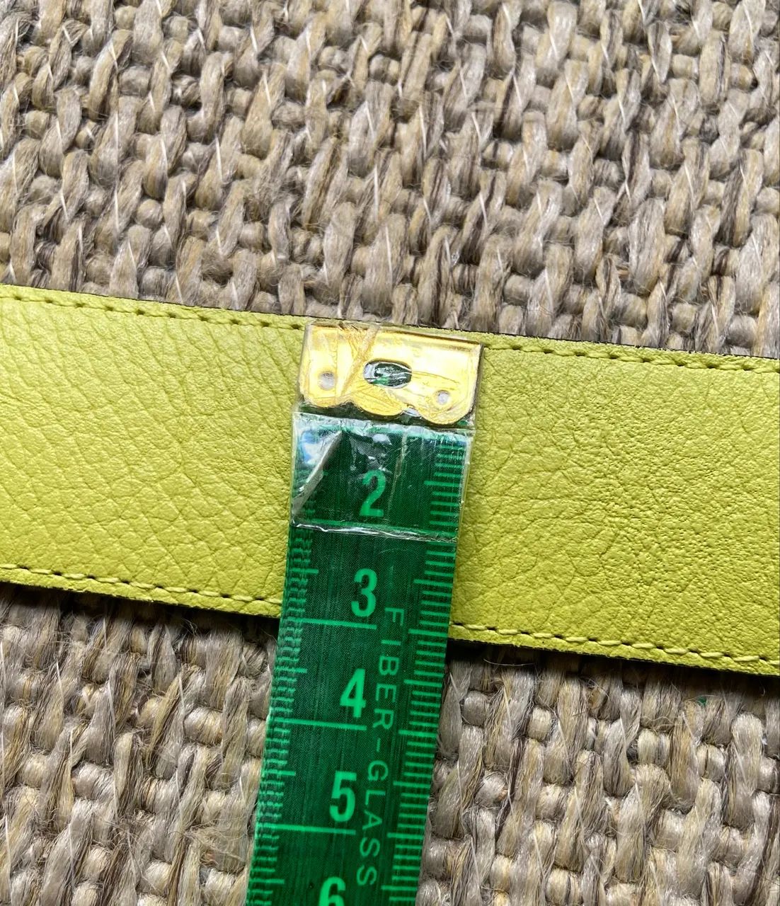 Cinto verde 100% Couro Lizie - Foto 5