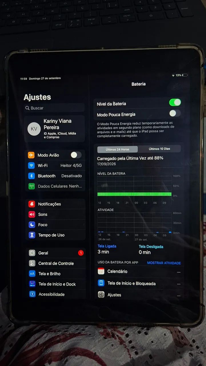iPad Air 2 16 GB Wi-Fi + Cabo + Capinha - Foto 2