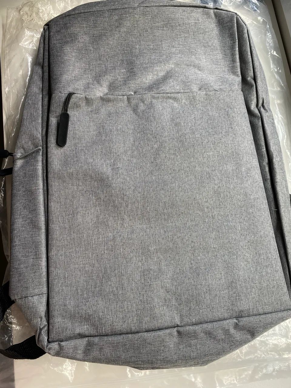 Mochila cinza executiva slim 