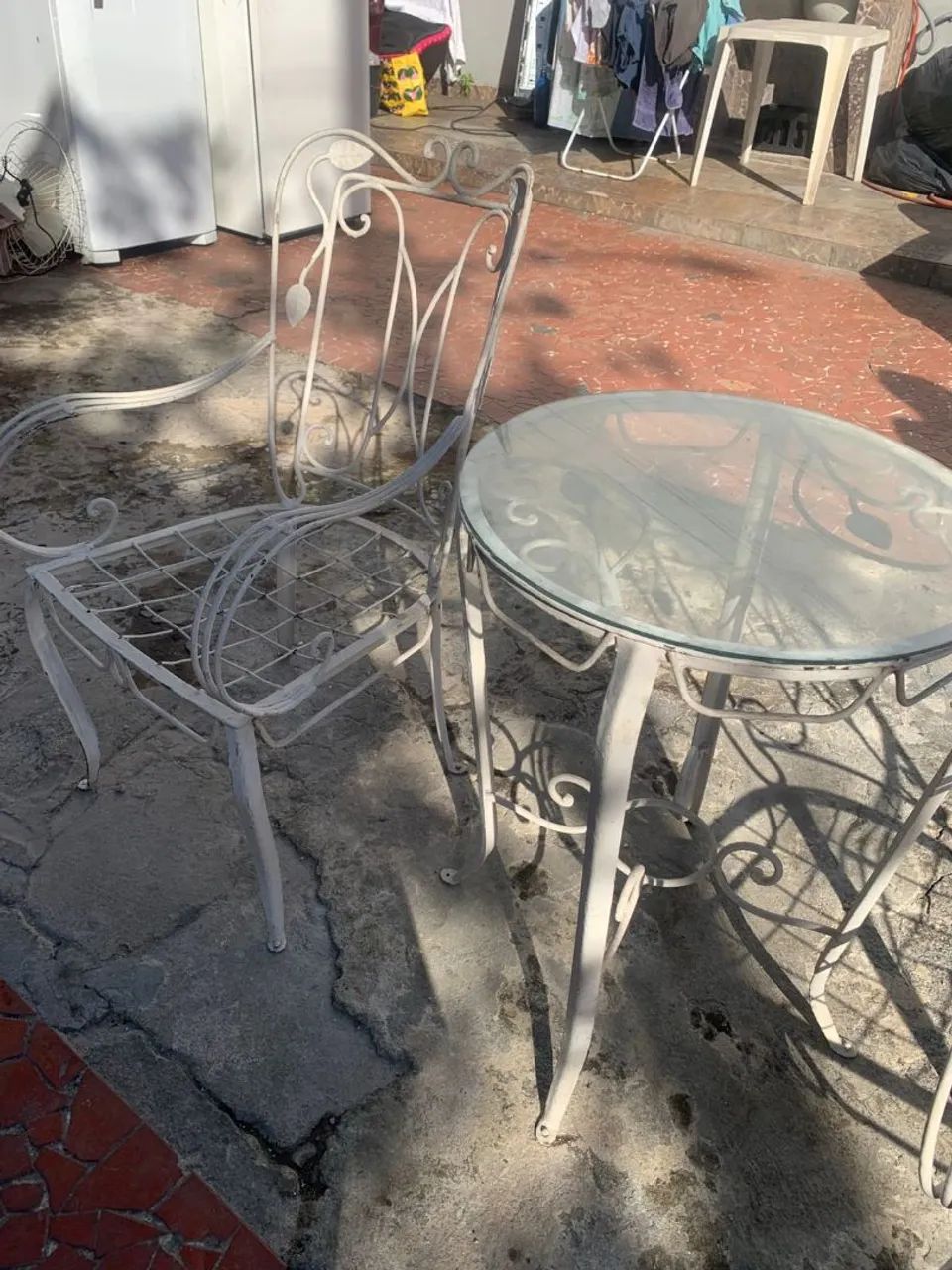 Jogo de mesa e cadeiras para jardim  - Foto 2