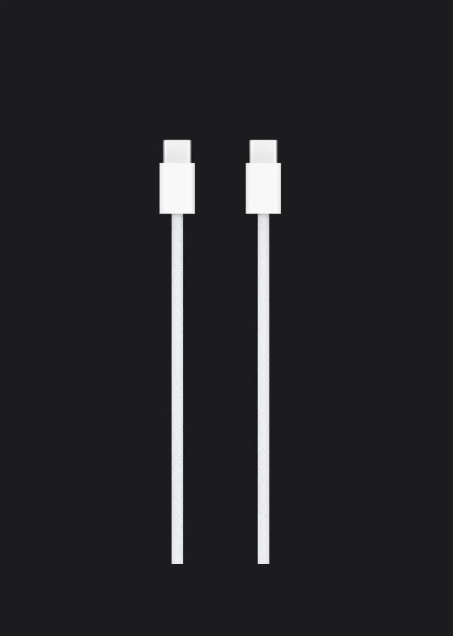 Cabo para recarga de 60W com conector USB-C (1m) - Foto 2