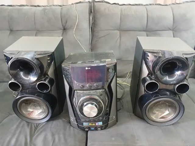 Mini System LG MCD506 600W RMS - Excelente Som e Grave Forte