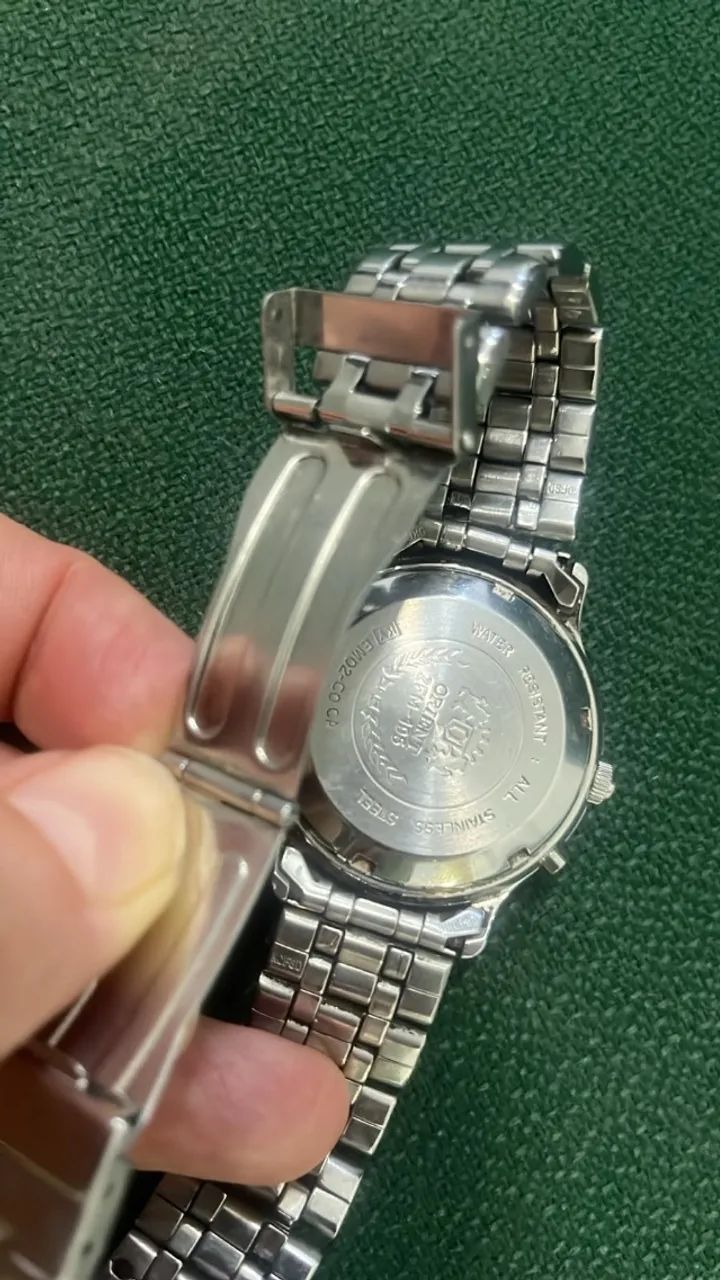 relógio automático vintage Orient série 25 anos - Foto 2