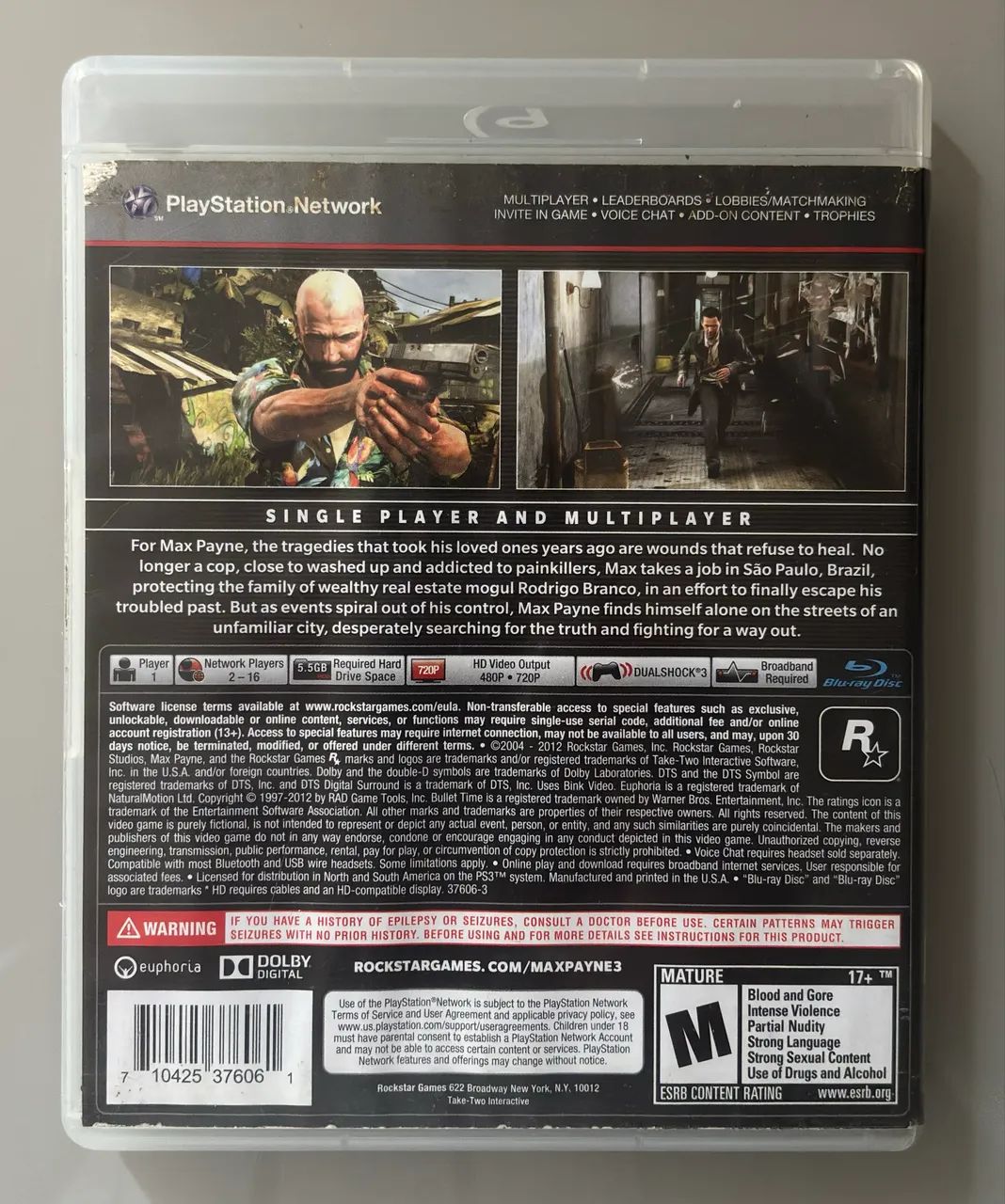 Max Payne 3 - PlayStation 3 - Foto 2