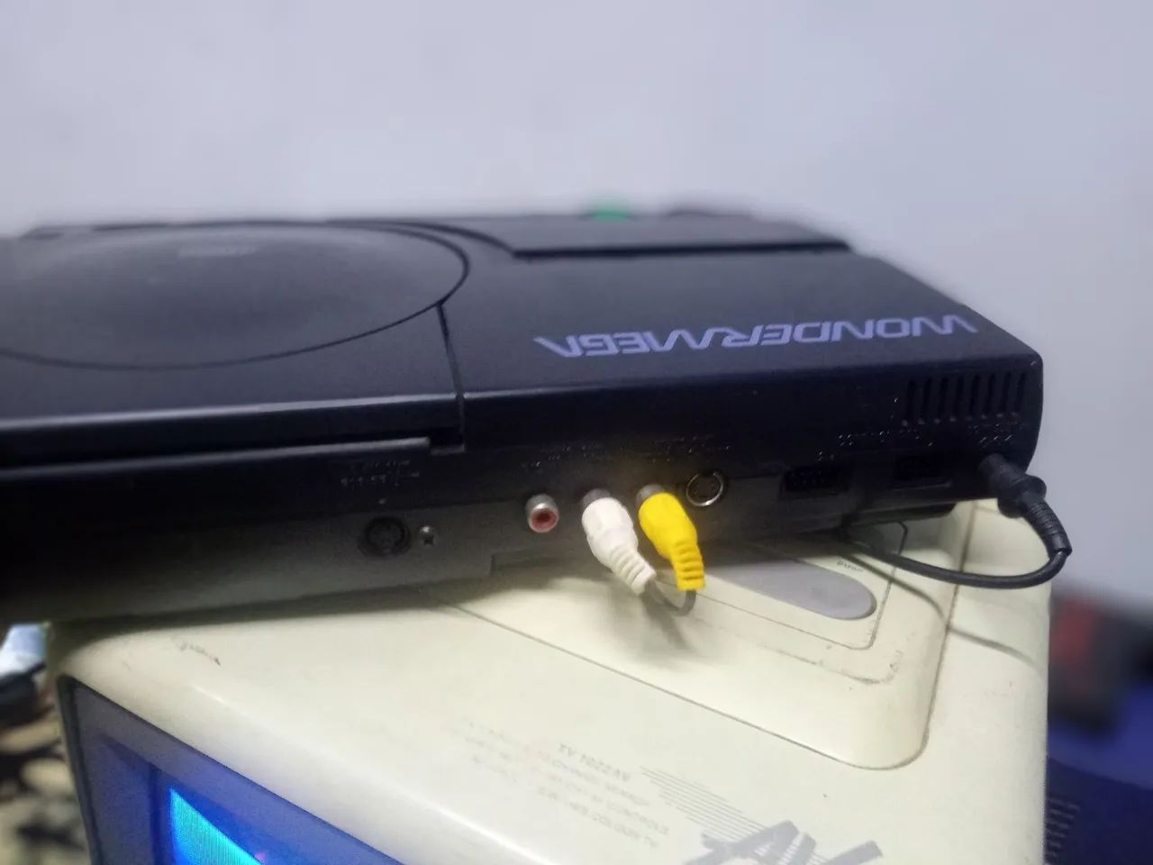 Wondermega videogame antigo 