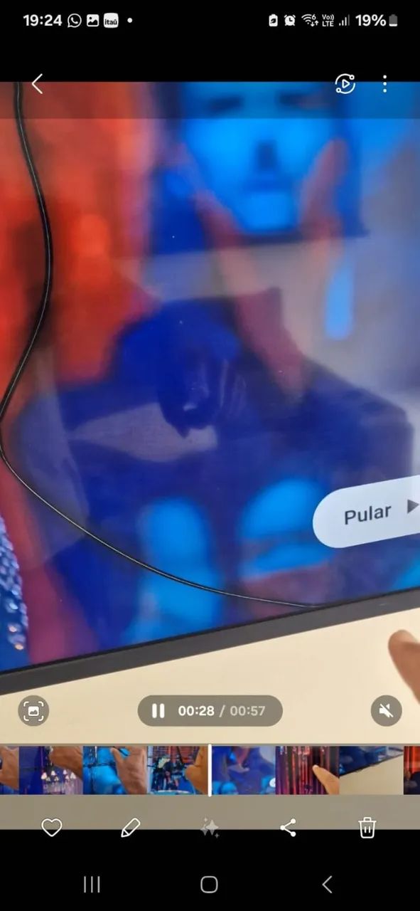 TV Sony 55 polegadas com tela quebrada. Todo resto funciona - Foto 4