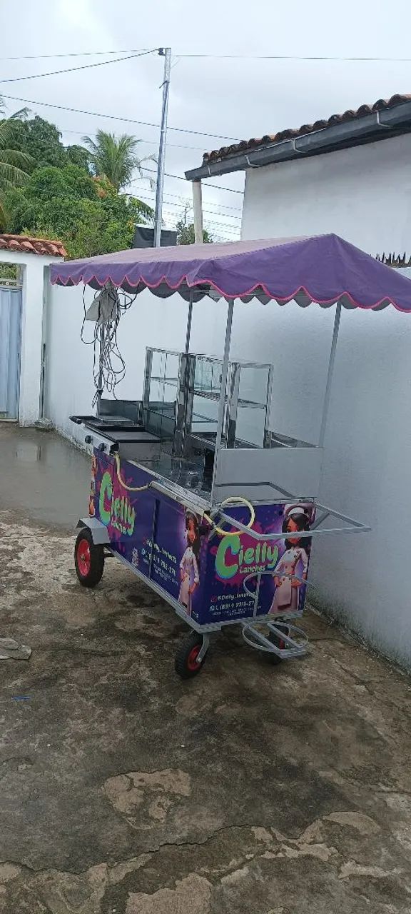 Carrinho de lanche 