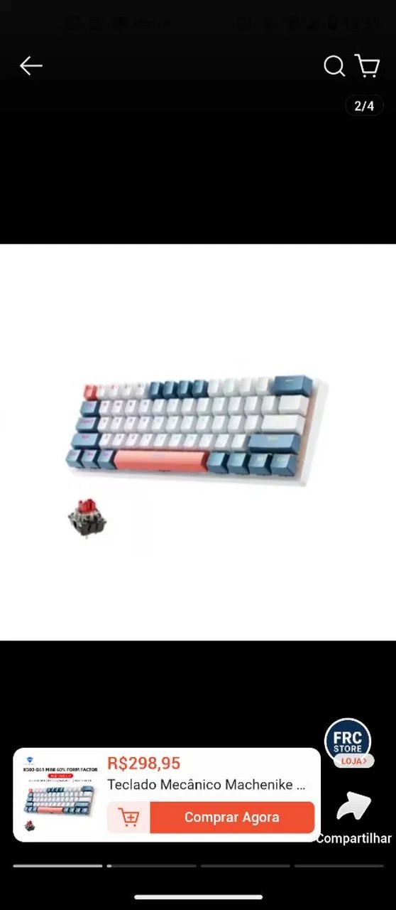 Teclado Machenike K500 Mechanical Gamer - Foto 2
