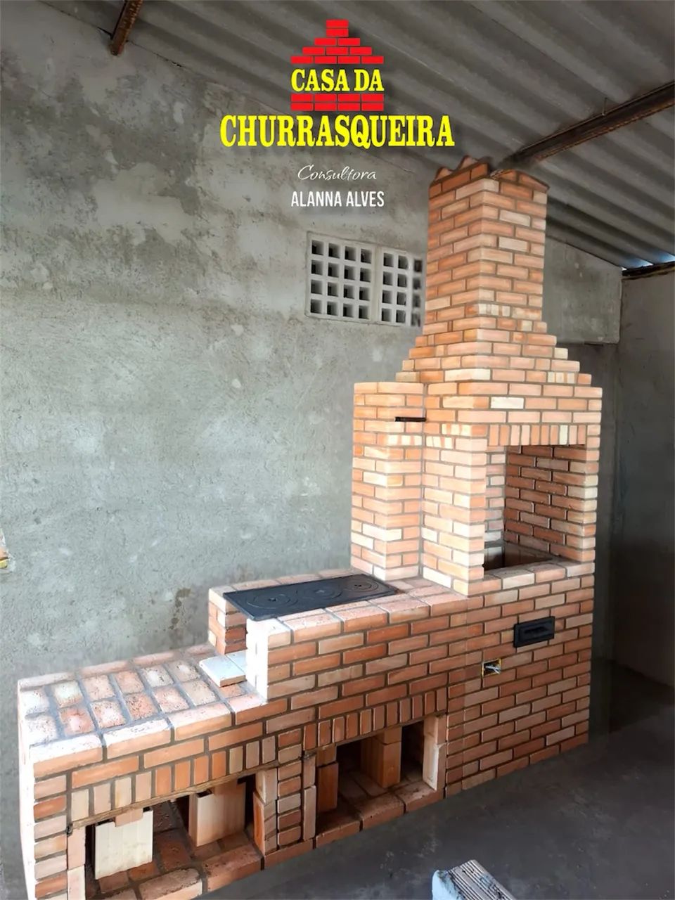 FOGÃO A LENHA COM CHURRASQUEIRA! - Foto 2
