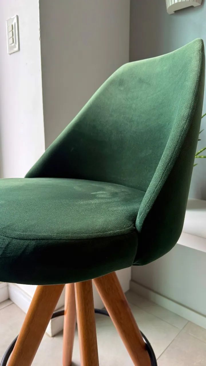 Banquetas verdes 