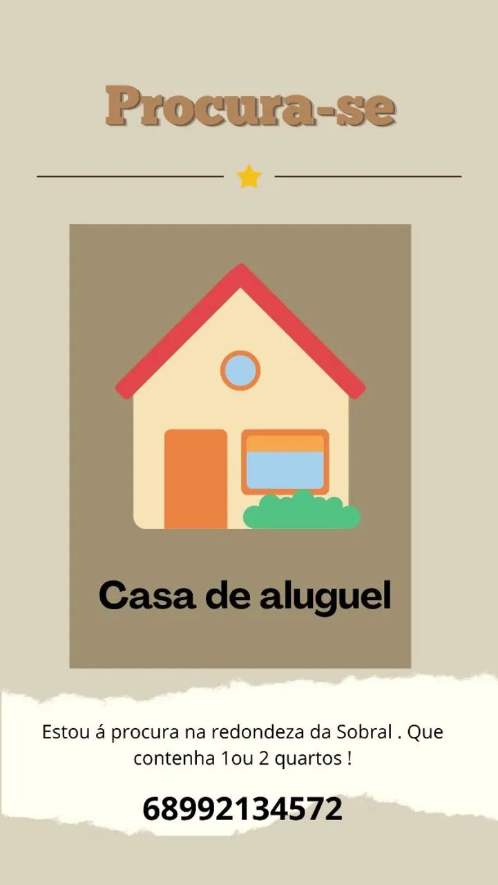 Procurando uma casa 