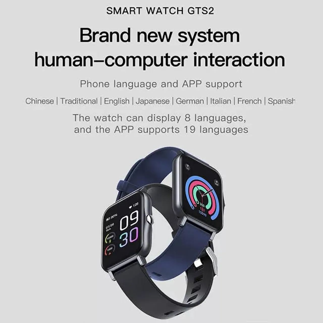 5 Un Relógio Smartwatch GTS2 cor Black - Foto 3