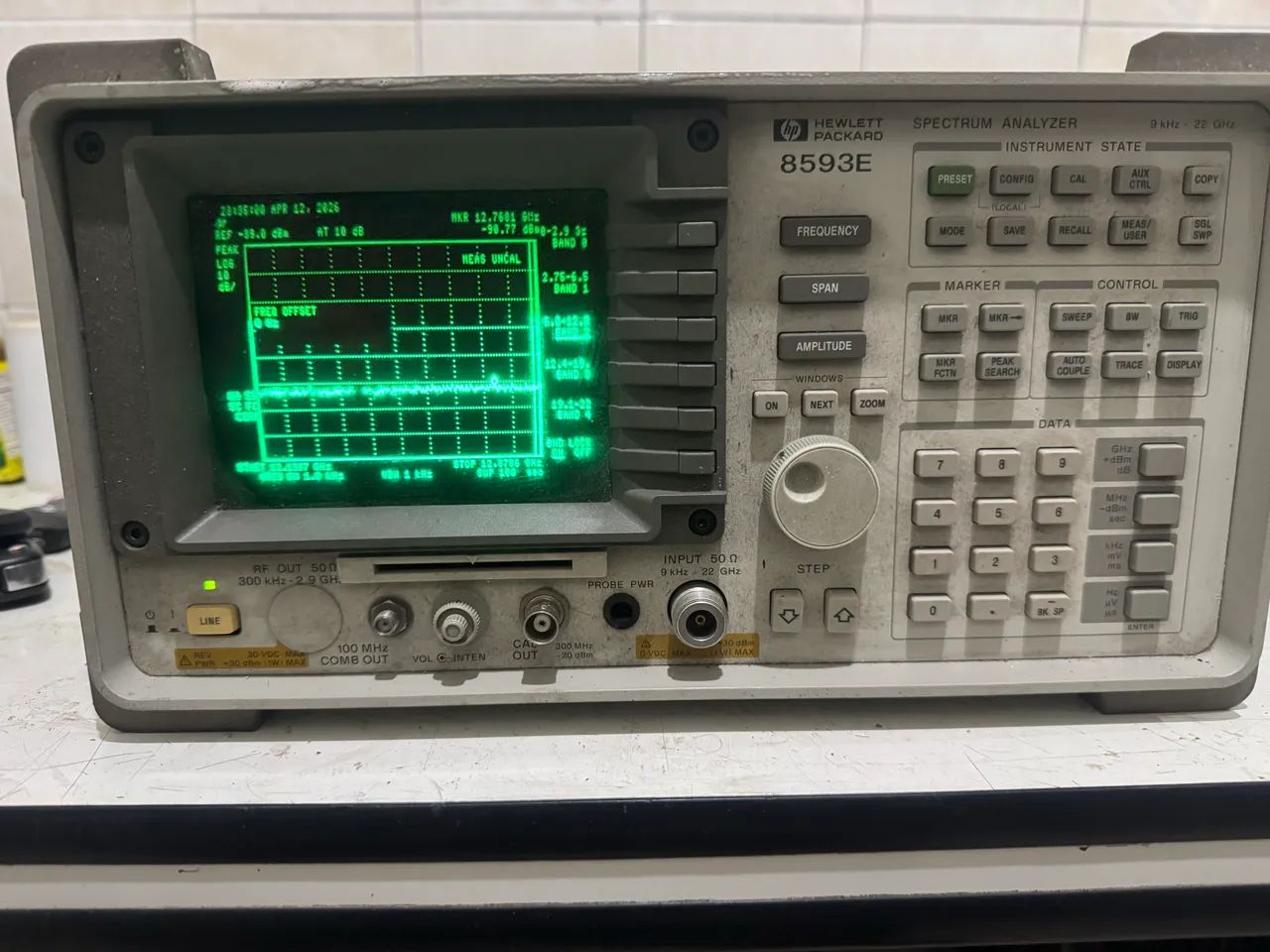 Hp agilent 8593E