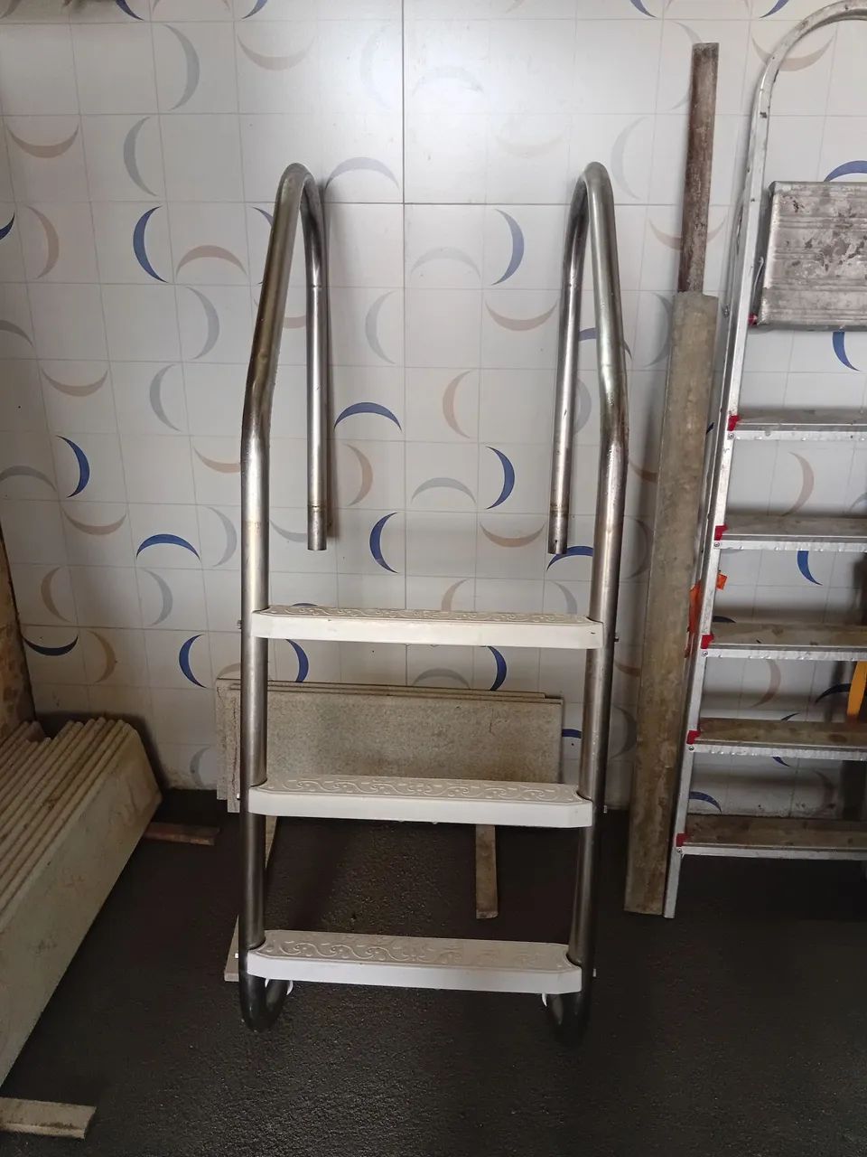 Escada para piscina