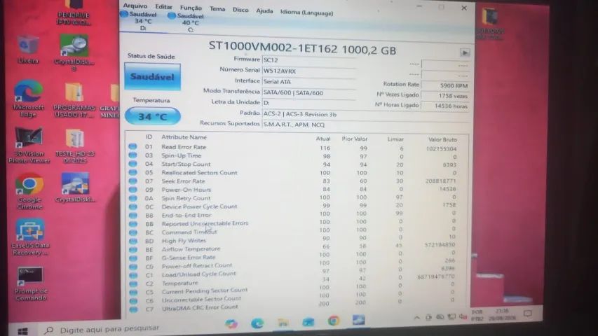 Hd 1 Tb Seagate Video Desktop - 042 - Foto 4
