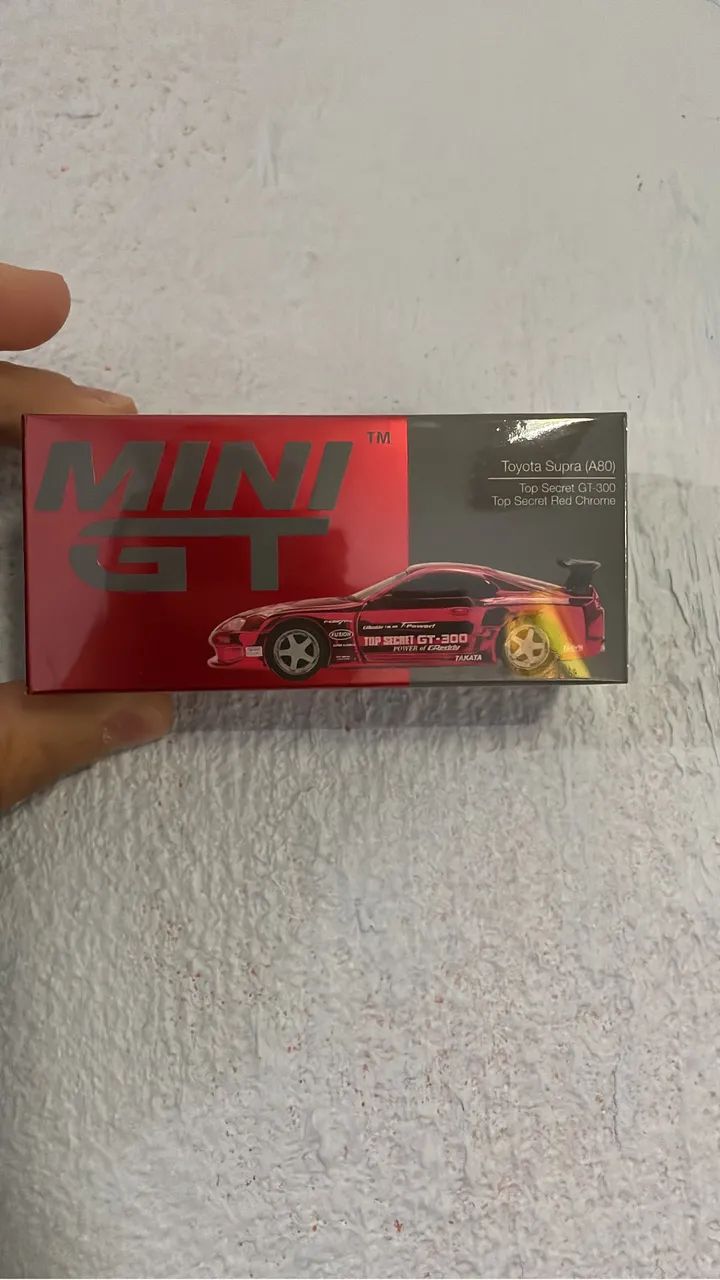 Supra Mini Gt Top Secret Red Chormed - Foto 2