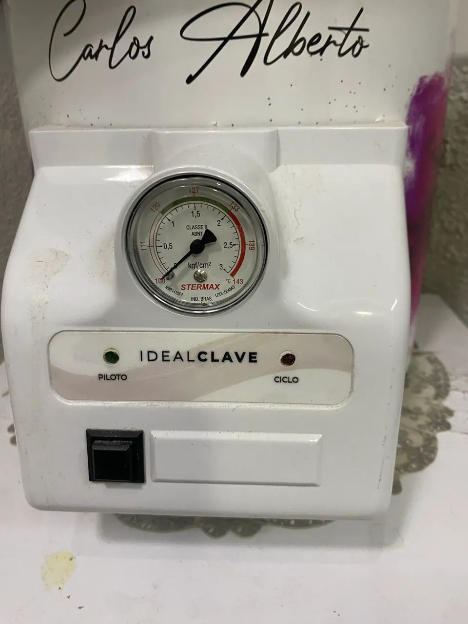 Auto clave 8 litros idealine Carlos Alberto usada - Foto 4