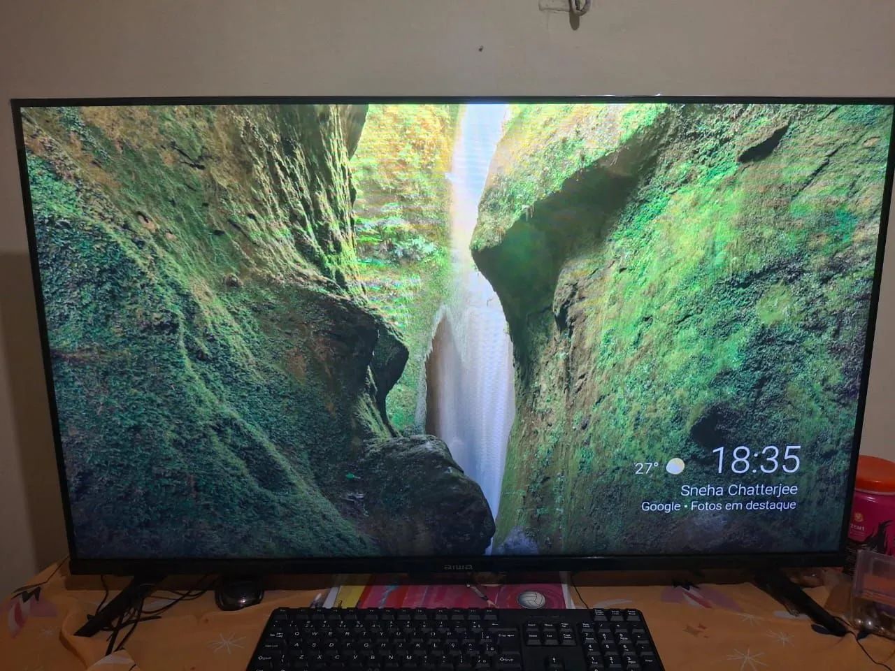 Vendo SmarTv Aiwa 43 polegadas R$ 1.000 - Foto 3
